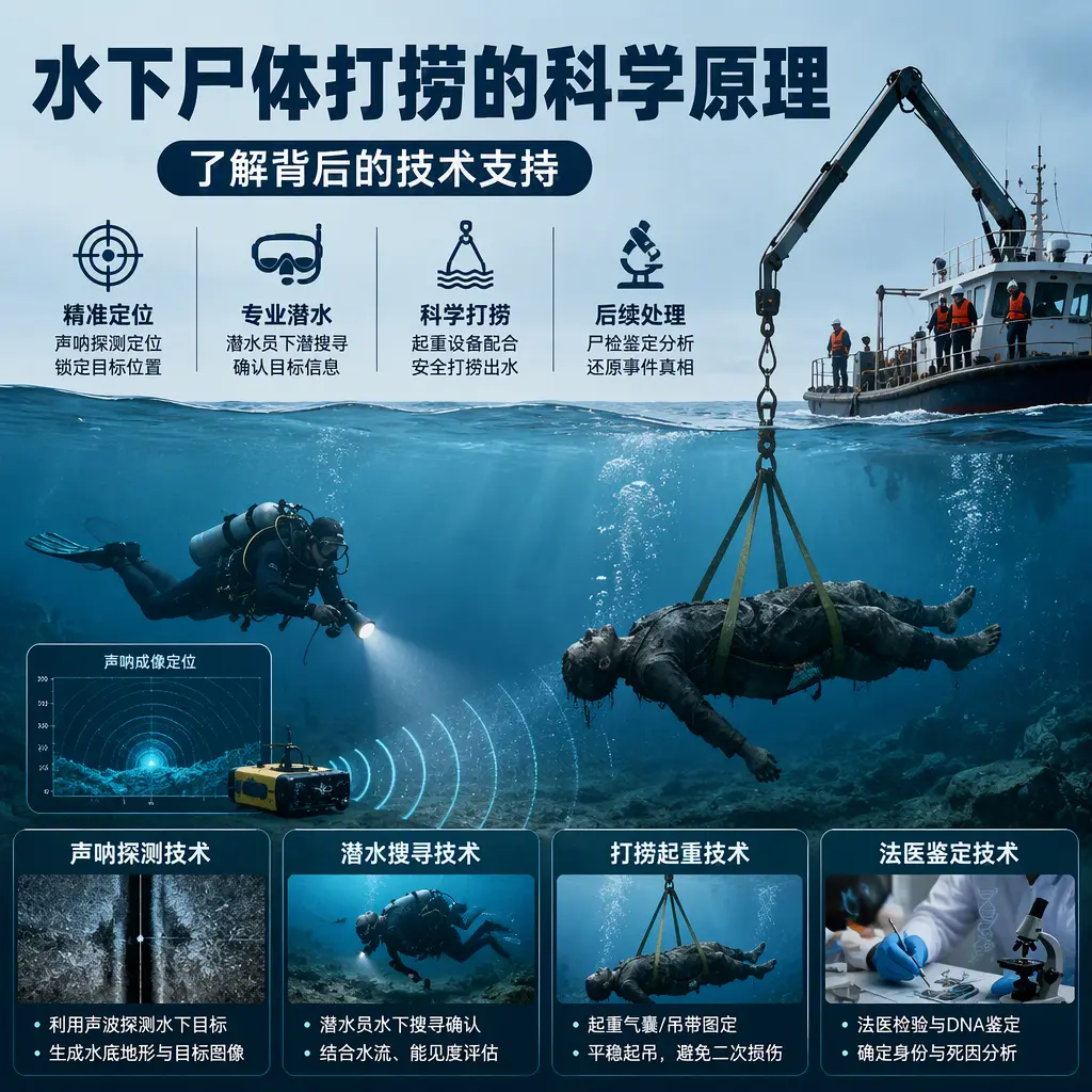 德宏水下尸体打捞的科学原理，了解背后的技术支持